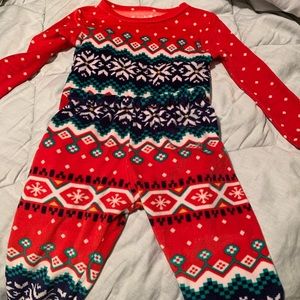 Matching long sleeve long pants pajamas